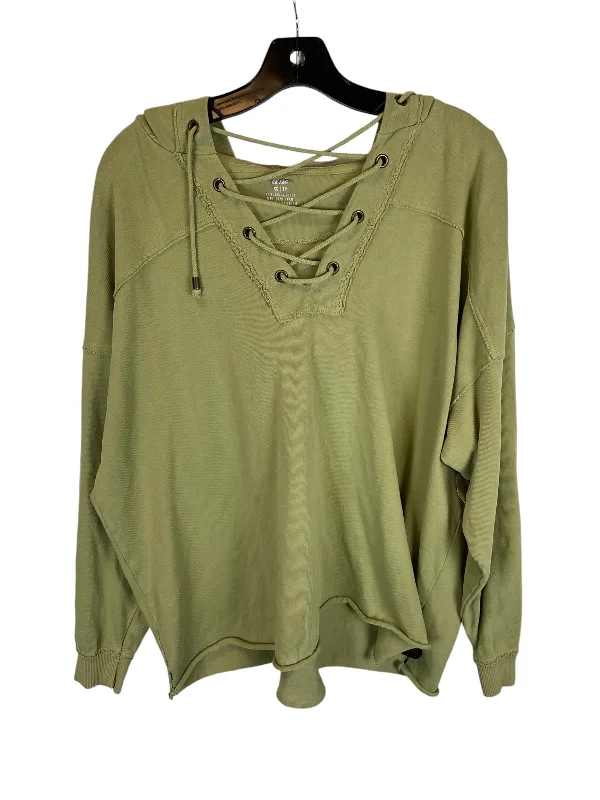 Sweatshirt Hoodie By Aerie In Green, Size: Xs