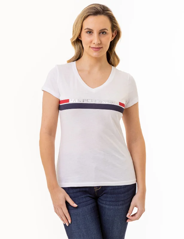 U.S. POLO ASSN. DUAL STRIPE T-SHIRT