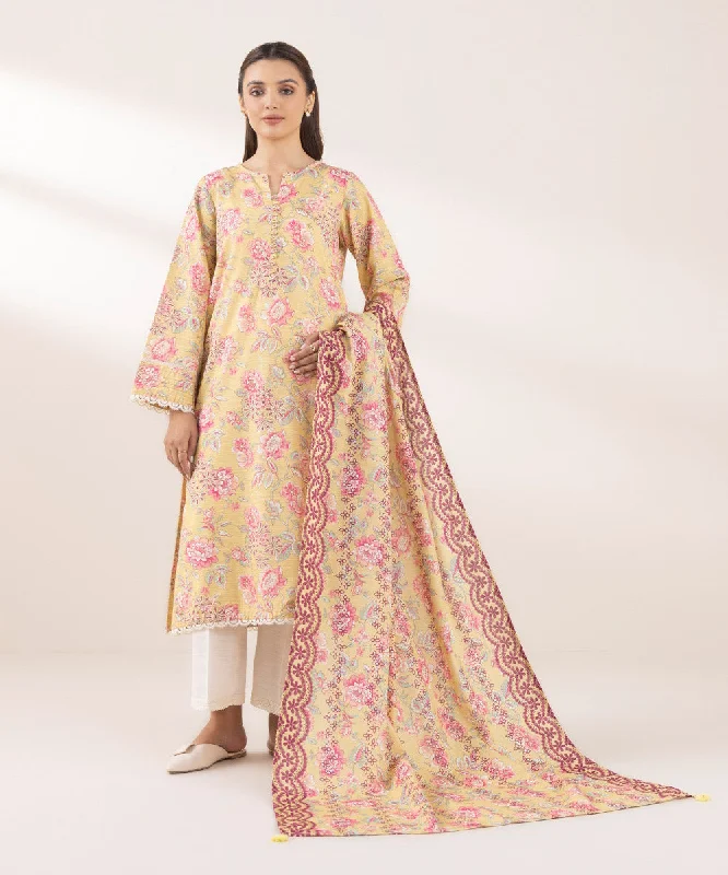 Printed Khaddar Dupatta