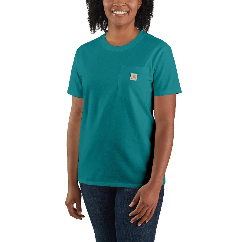 Carhartt Women's Pocket Short Sleeve T-Shirt_Shaded Spruce