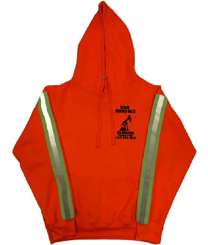 ORANGE OIL PUMP HOODIE