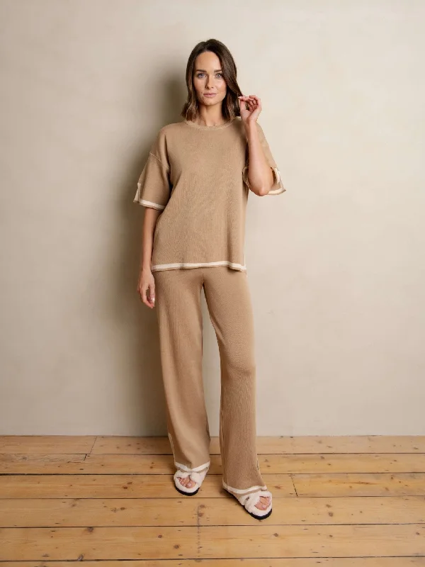 The Camel Mono Loungewear Set