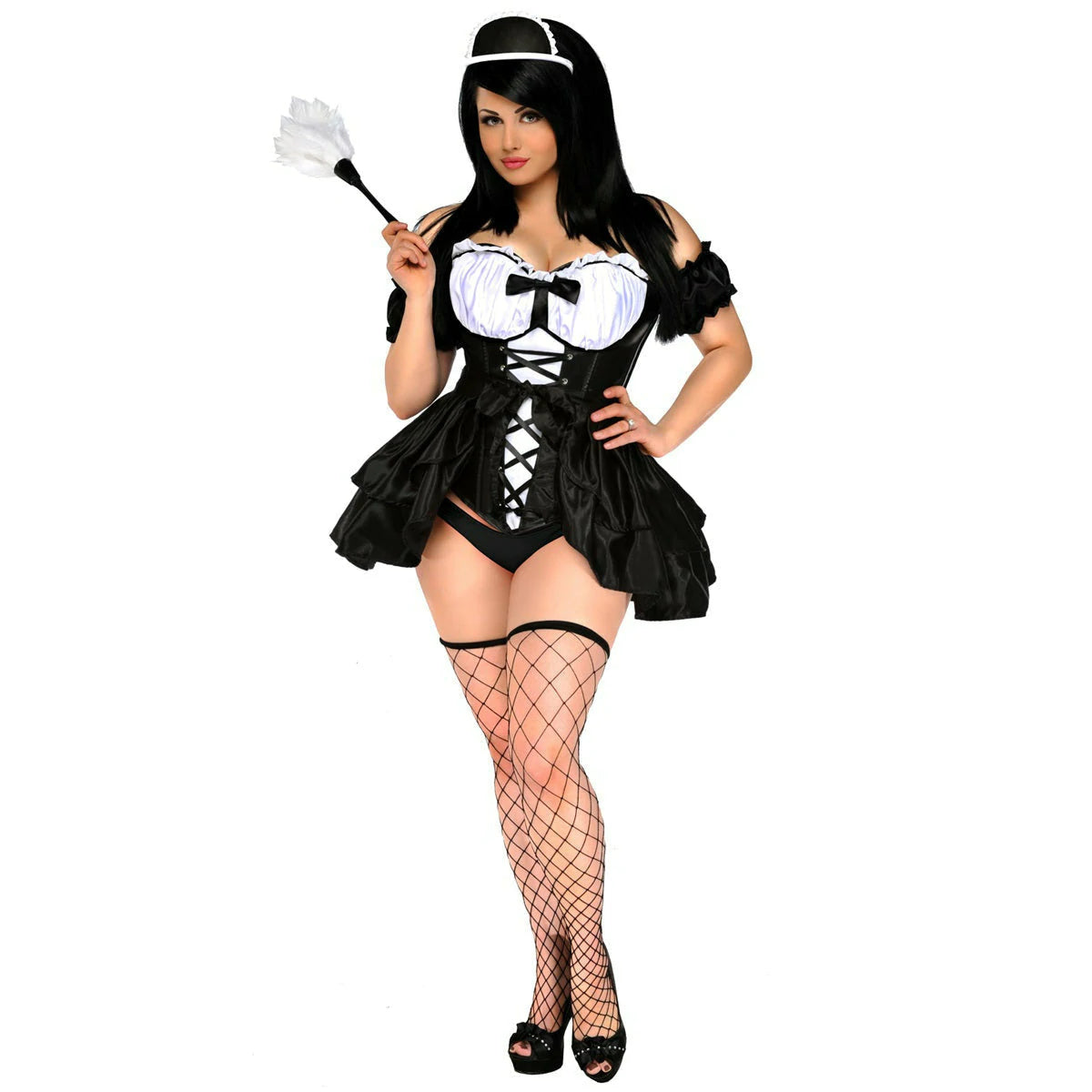 4 PC French Maid Costume