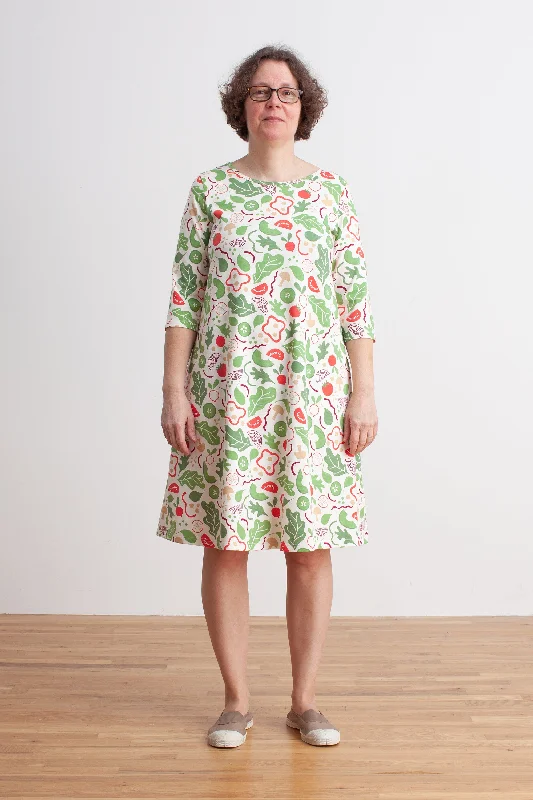 Women's Helsinki Dress - Salad Green