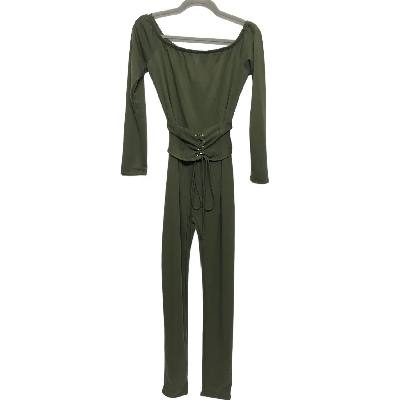 Green Jumpsuit Fashion Nova, Size L