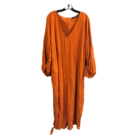 Orange Jumpsuit Eloquii, Size 4x