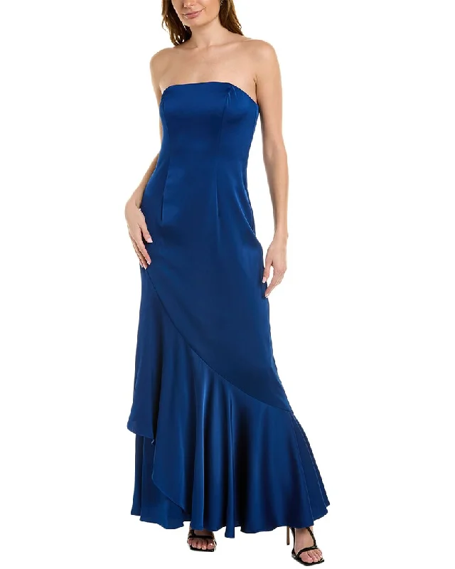 Aidan Mattox Strapless Gown