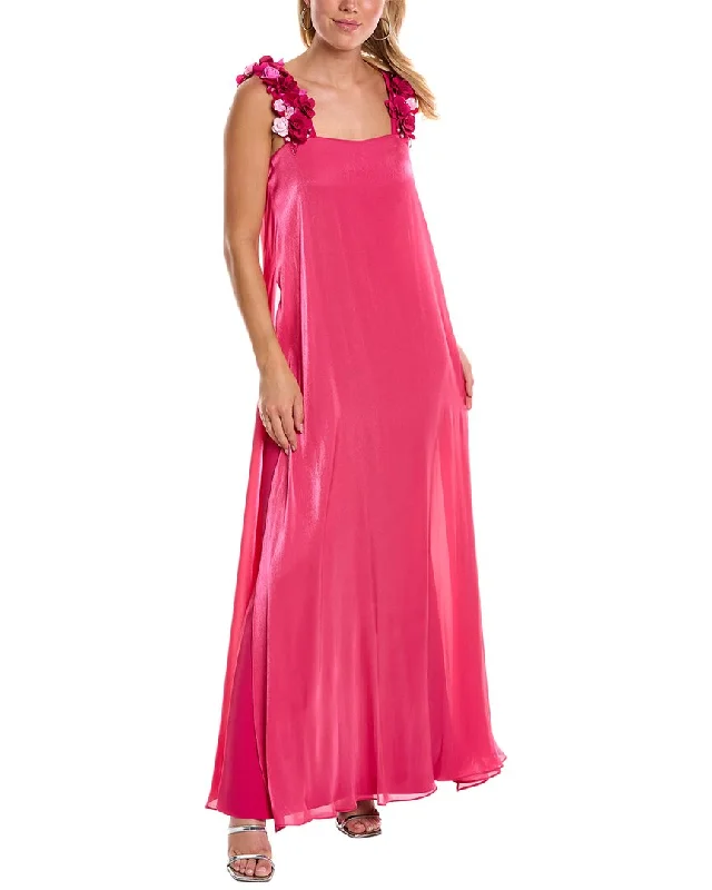 Badgley Mischka Column Gown