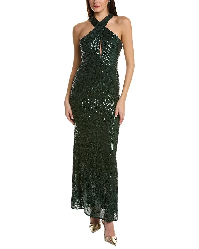 Laundry by Shelli Segal Sequin Gown