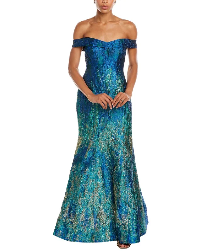 Rene Ruiz Brocade Gown