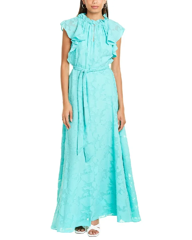 TAHARI ASL Ruffle Gown