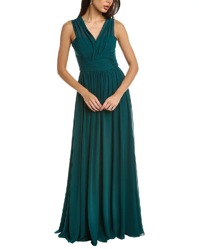 Teri Jon by Rickie Freeman Chiffon Gown