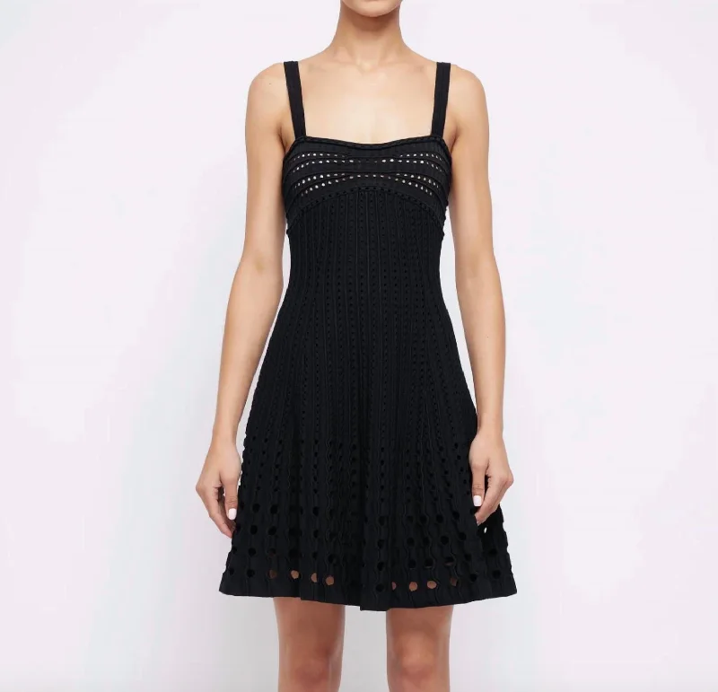 Franklin Mini Dress In Black