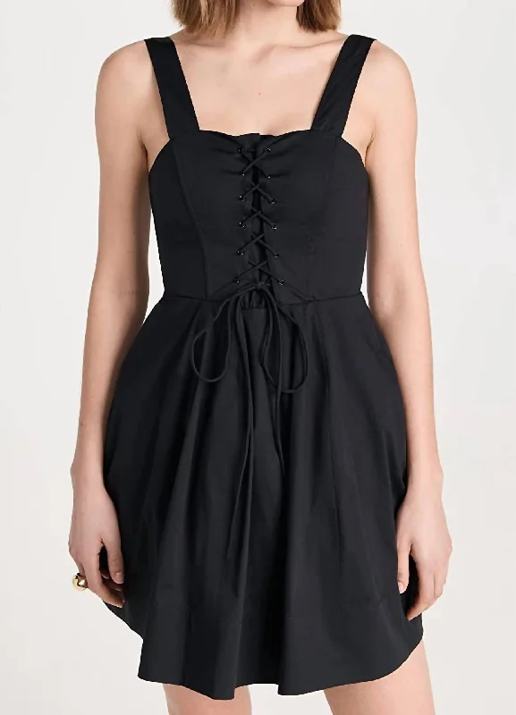 Mini Sutton Dress In Black