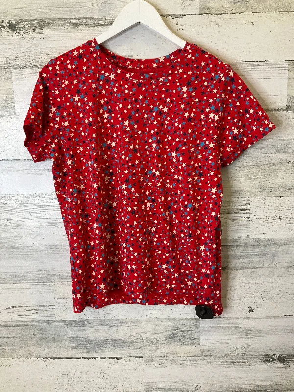 Top Short Sleeve Basic By Lands End  Size: Petite   Small