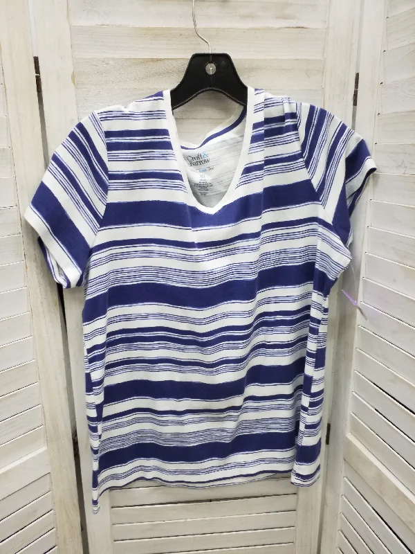 Top Short Sleeve By Croft And Barrow  Size: Xxl