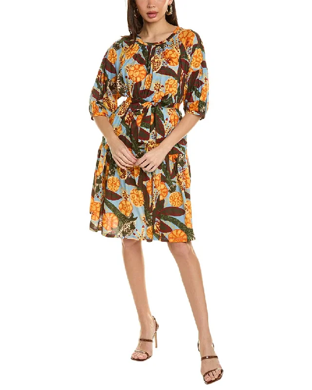 Weekend Max Mara Gathered Hem Mini Dress