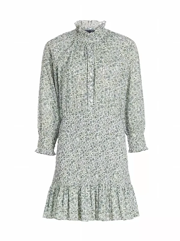 Women's Corsica Mini Dress In Ecru Multi