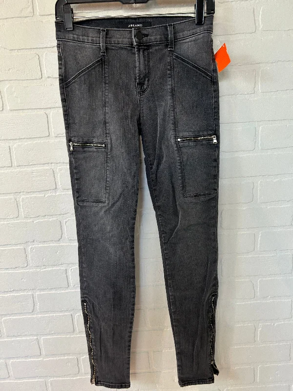 Black Denim Jeans Skinny J Brand, Size 2