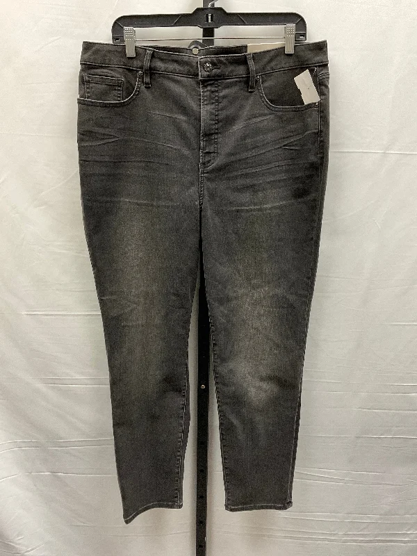 Black Jeans Skinny Chicos, Size 16