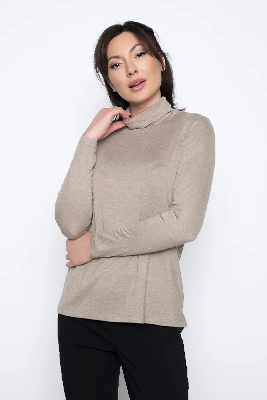 Long Sleeve Turtleneck Top