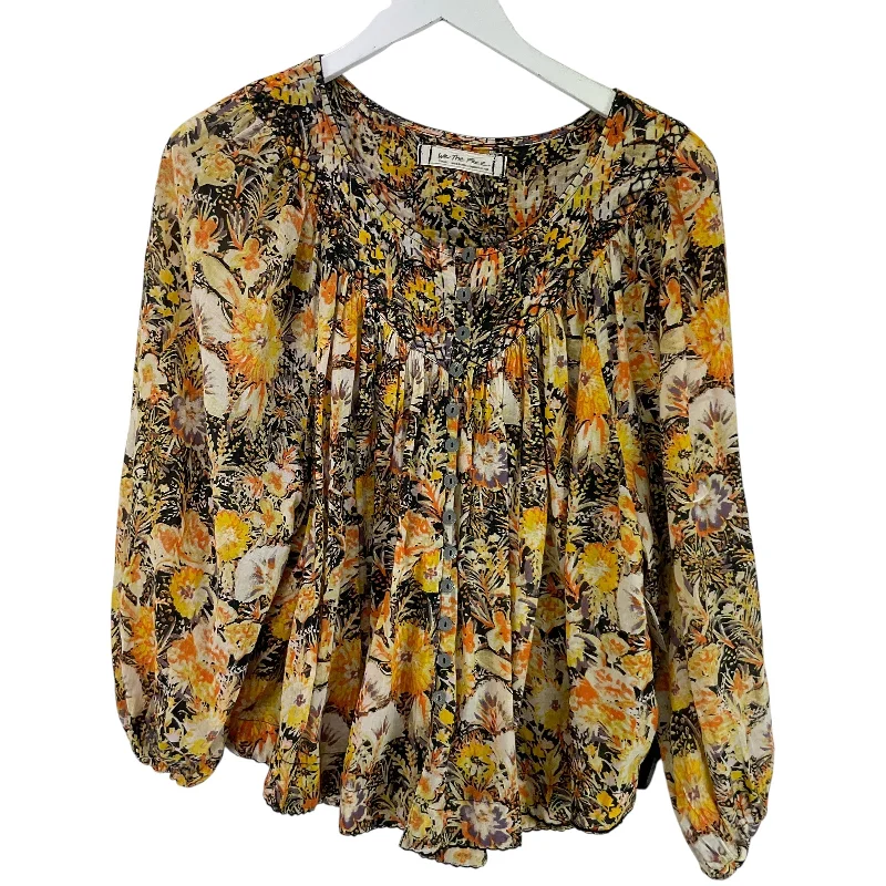 Top Long Sleeve By We The Free In Multi-colored, Size: S