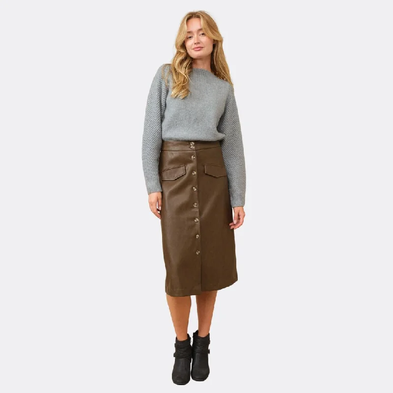 Charlotte Skirt (Brown)