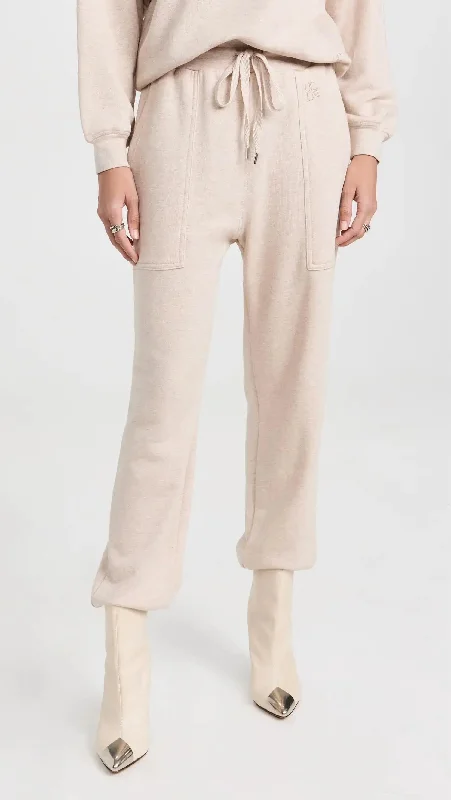 Rory Pants In Oatmeal Melange