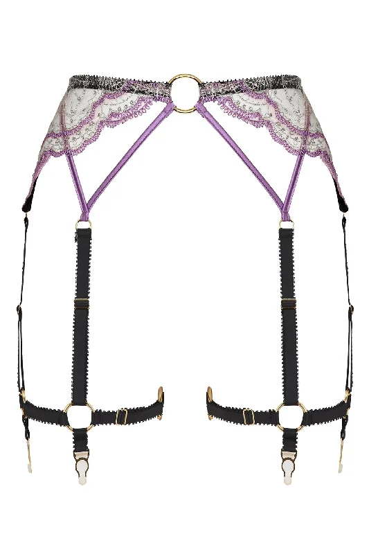 Abi Amethyst Argent Suspender