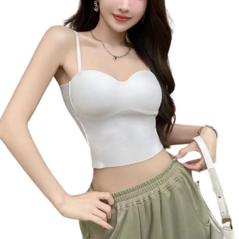 Women's Bra Vest Tops | Women's Vests With Bra Support