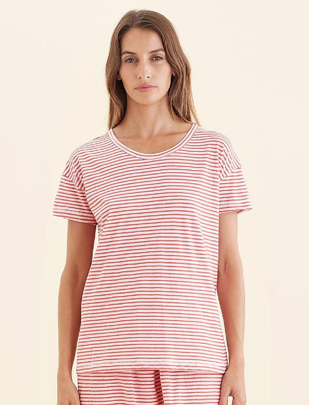 Jada Organic Cotton Knit Tee