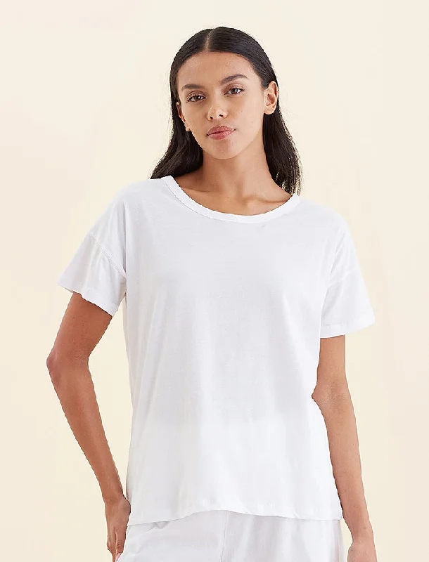 Jada Organic Cotton Knit Tee