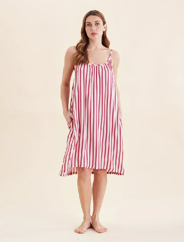 Stripe Strappy Nightie