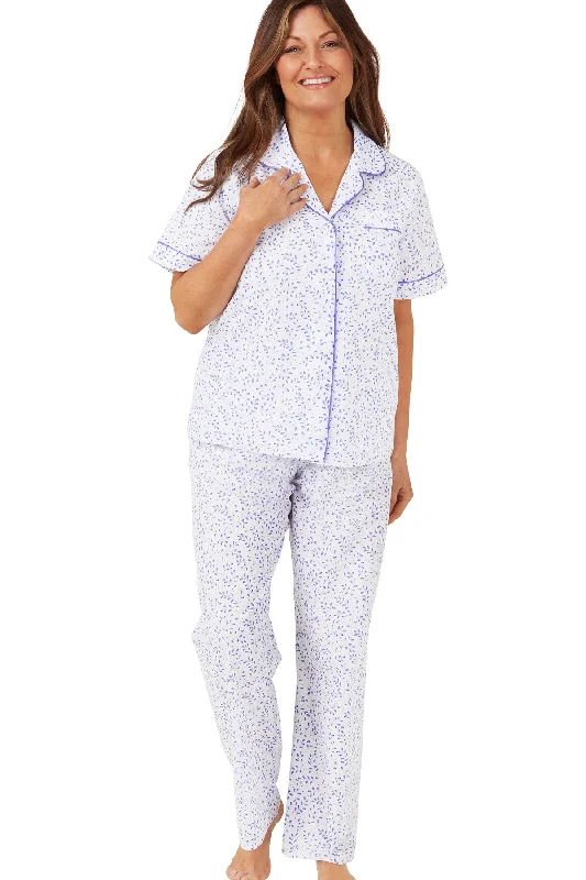 Swirl Leaf Easy-Care Pyjama