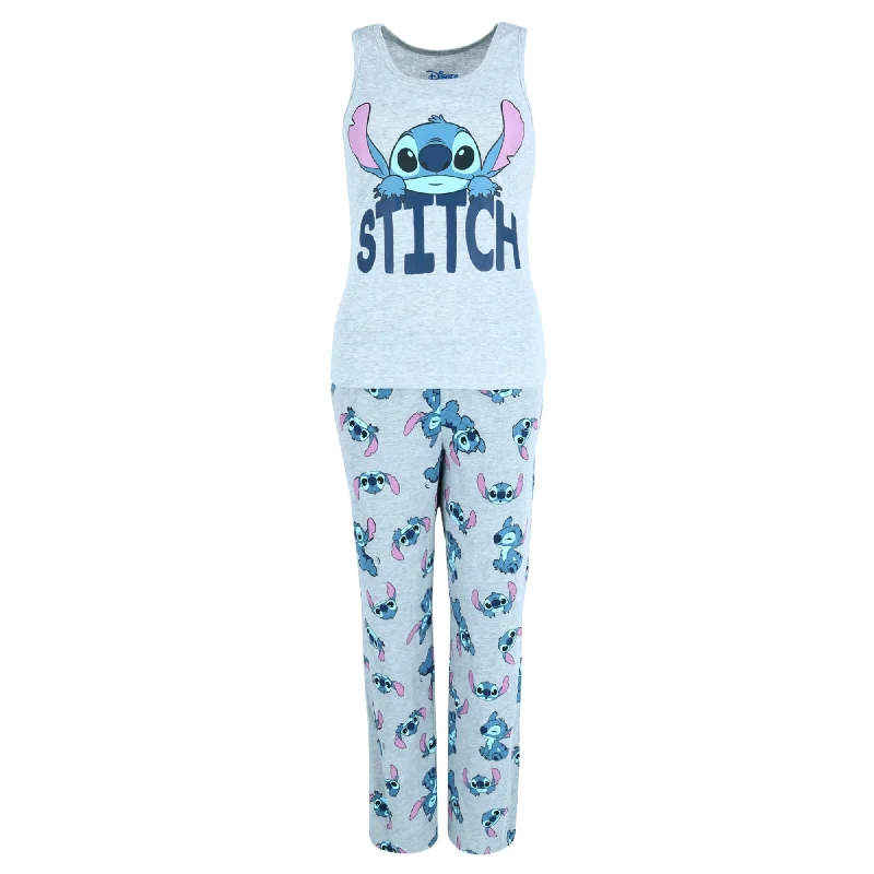 Women's Stitch Tank and Lounge Pant Pajama Set