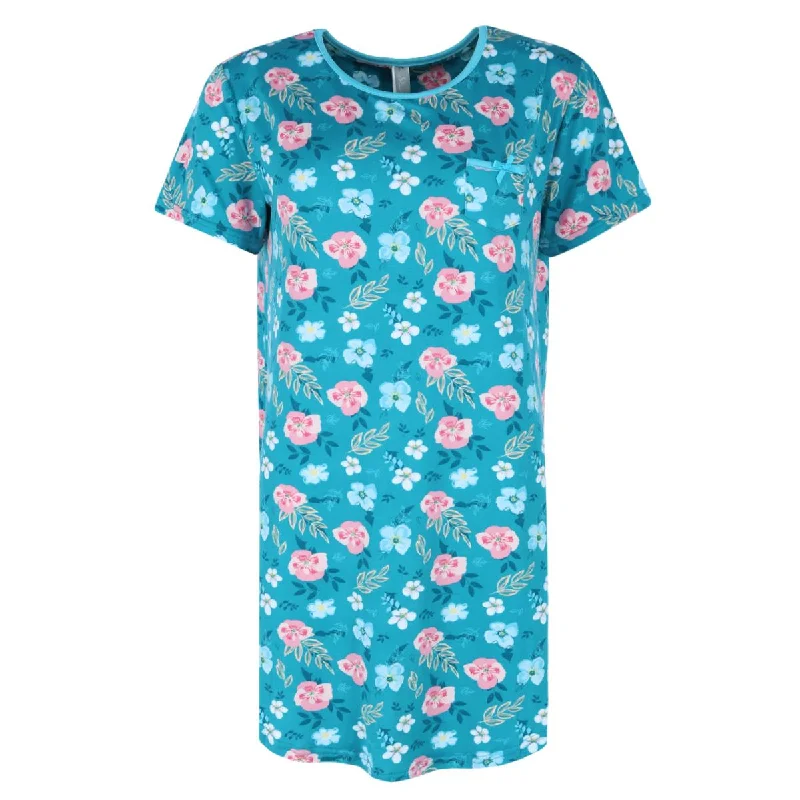 Women's Tropical Floral Sleep Shirt